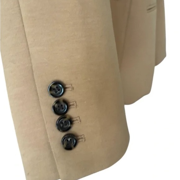 Tan Women's Blazer - Picture 2 of 2